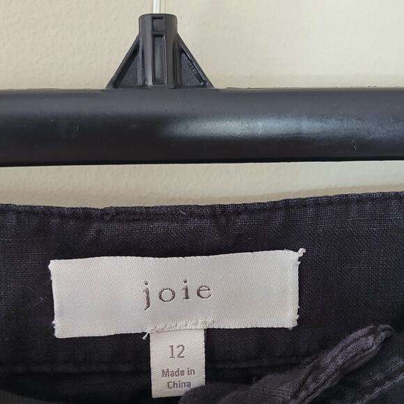 Joie Womens Telutci Linen Lace-Up Legs Cargo Pants - Picture 5 of 7